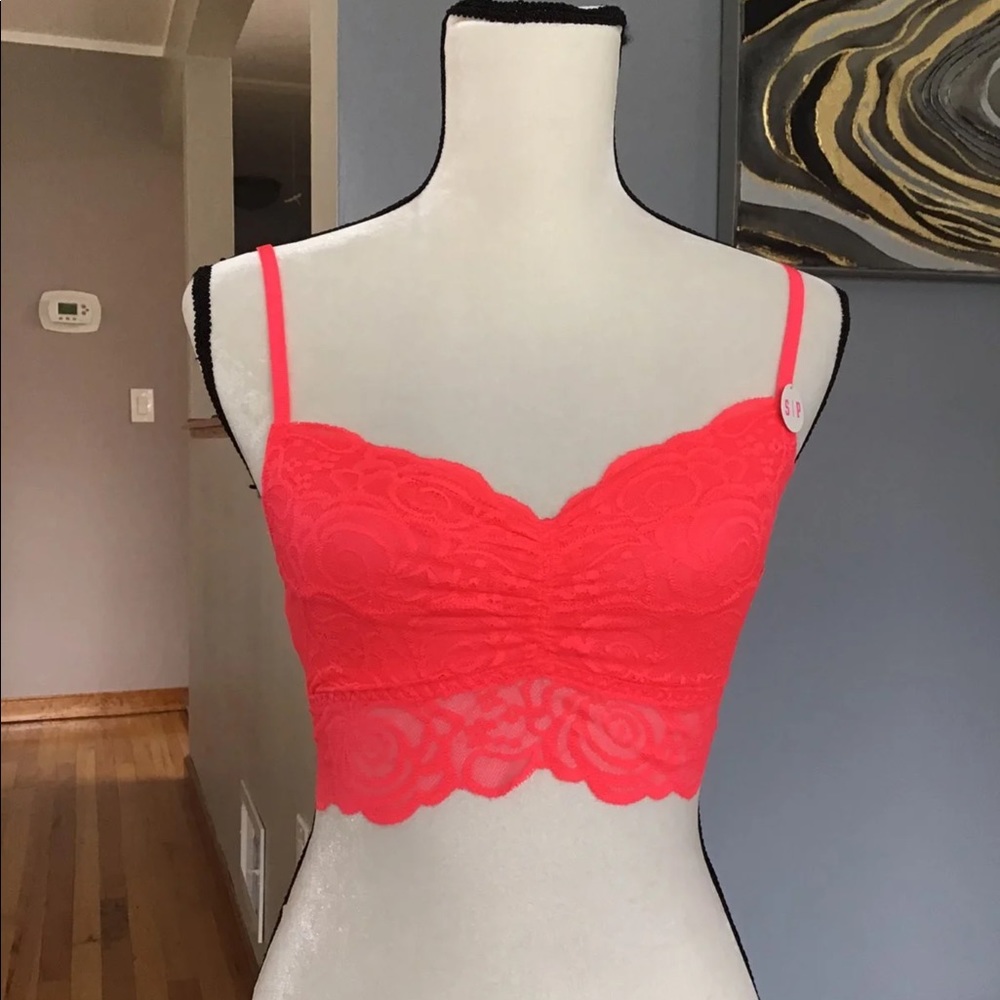 New PINK Bralette size S - Picture 1 of 3